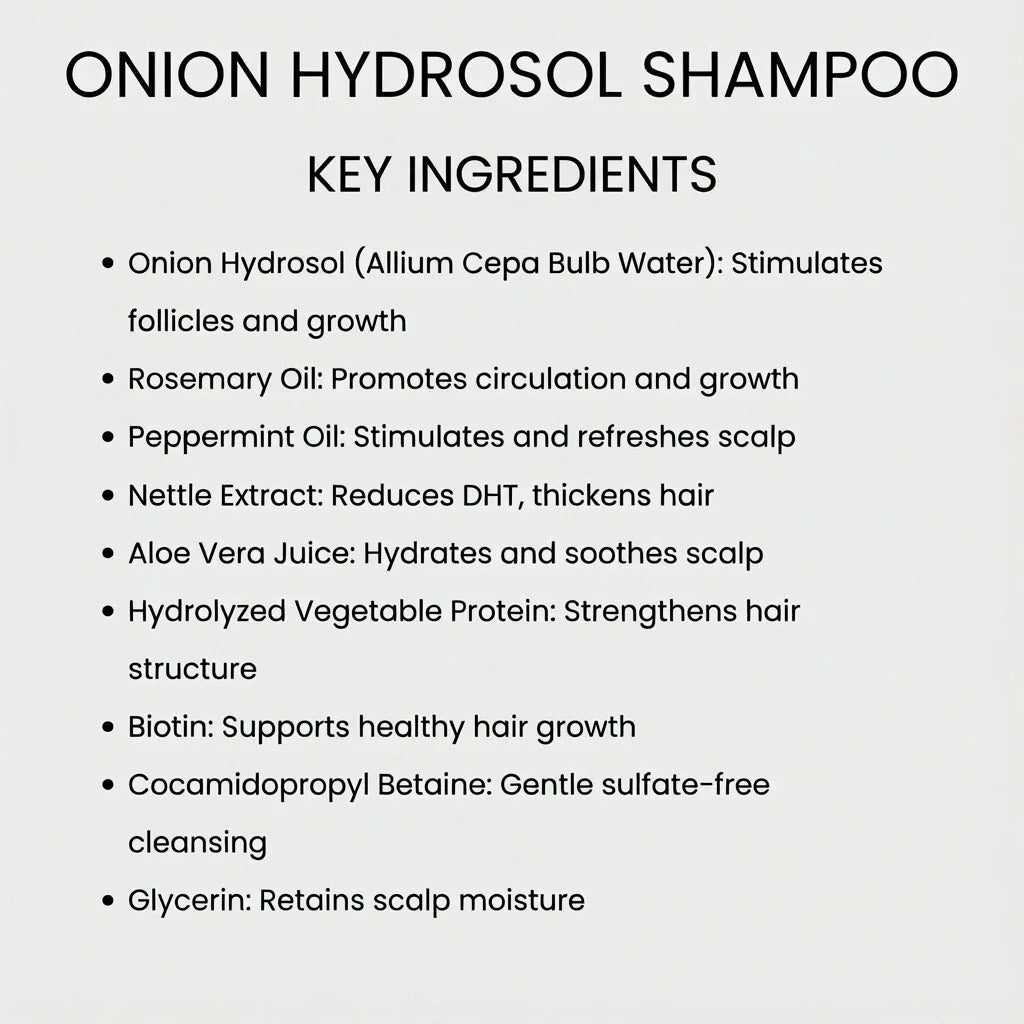 Rootora™ – Onion Hydrosol Shower Duo for Scalp Care