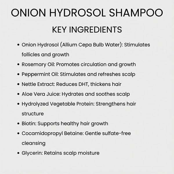 Rootora™ – Onion Hydrosol Shower Duo for Scalp Care