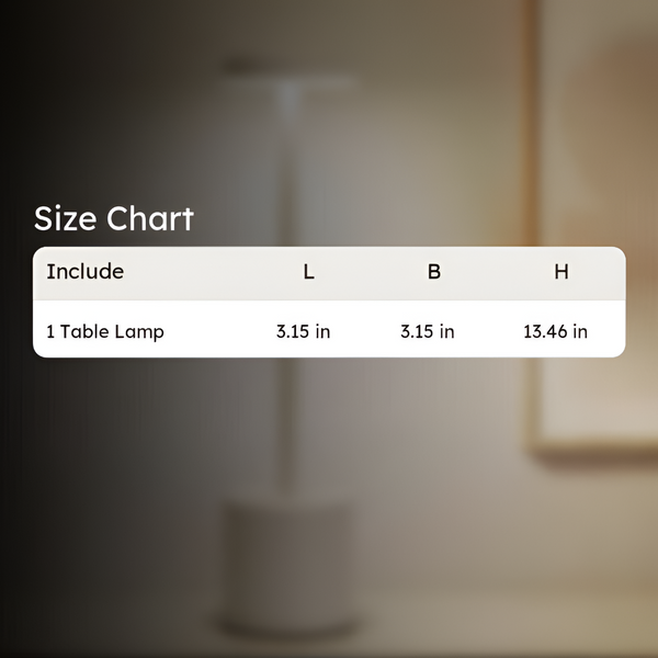 Auralis™ – Minimalist Dimmable Rechargeable LED Table Lamp