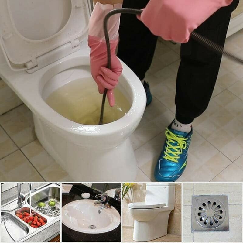 Drainora™ – Electric drain cleaning auger for power drills