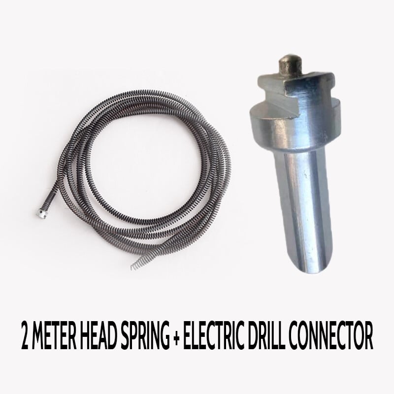 Drainora™ – Electric drain cleaning auger for power drills