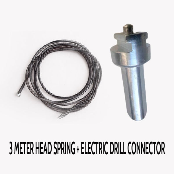 Drainora™ – Electric drain cleaning auger for power drills