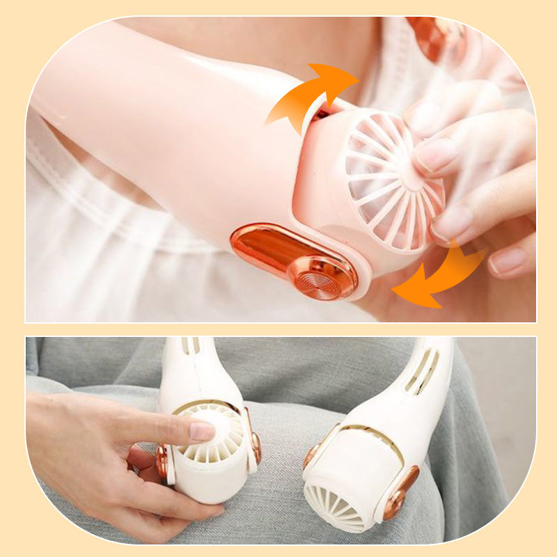AeroBreeze™ Portable Neck Fan Stay Cool. Stay Comfortable. Stay Hands-Free.