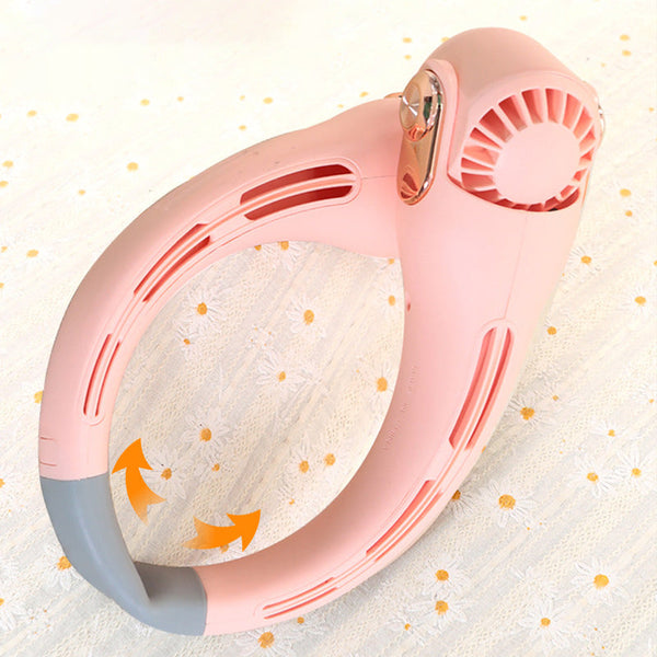 AeroBreeze™ Portable Neck Fan Stay Cool. Stay Comfortable. Stay Hands-Free.