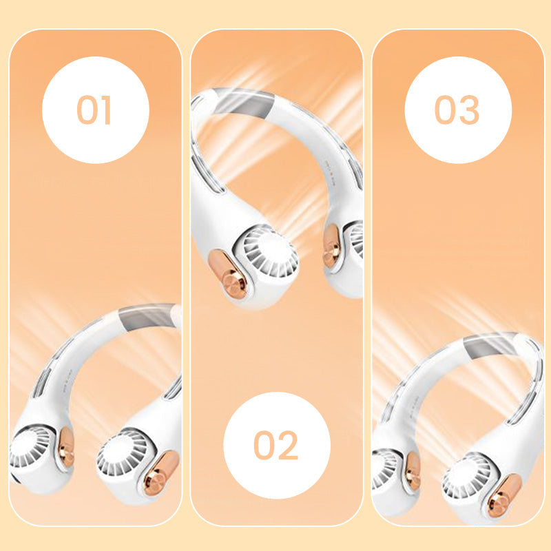 AeroBreeze™ Portable Neck Fan Stay Cool. Stay Comfortable. Stay Hands-Free.