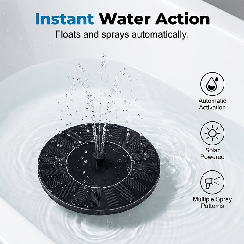 ⏰️Summer Sale For Chindren⌛️Interactive Floating Solar Water Spray Toy