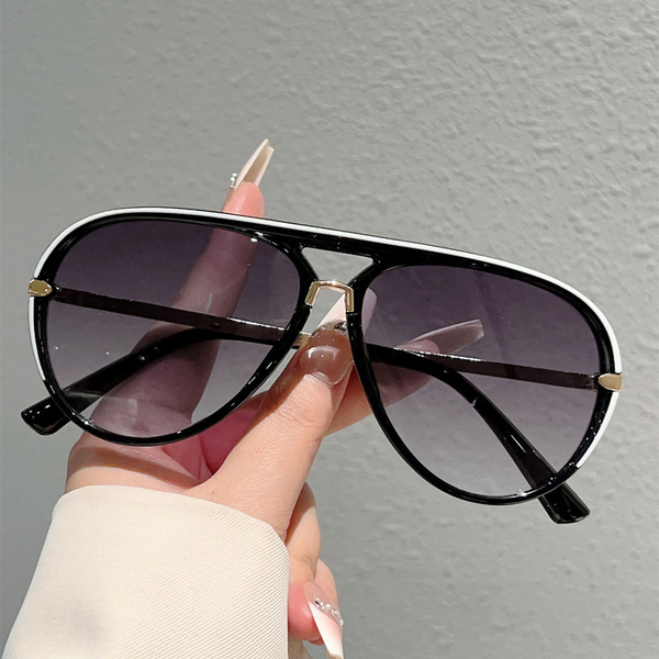Women's Double-Bridge Sunglasses Deliver Timeless Style and Protection