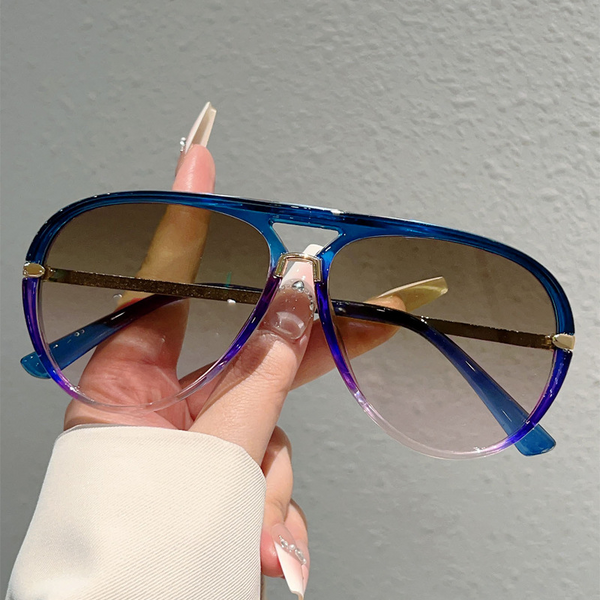 Women's Double-Bridge Sunglasses Deliver Timeless Style and Protection