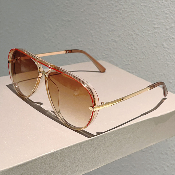 Women's Double-Bridge Sunglasses Deliver Timeless Style and Protection