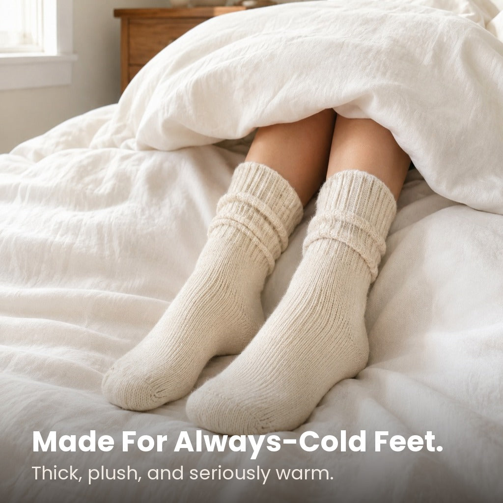 Knitelle™ – Stylish Slouchy Boot Socks for Cozy Comfort