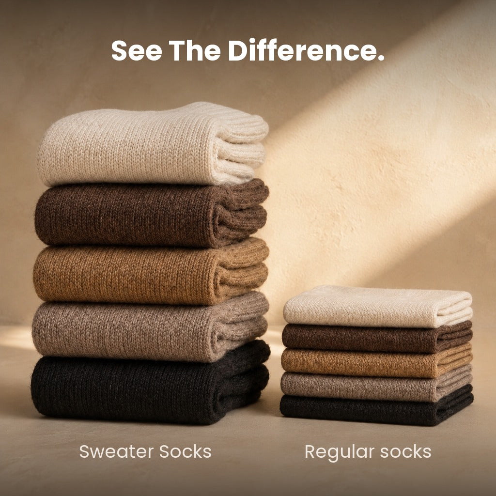 Knitelle™ – Stylish Slouchy Boot Socks for Cozy Comfort