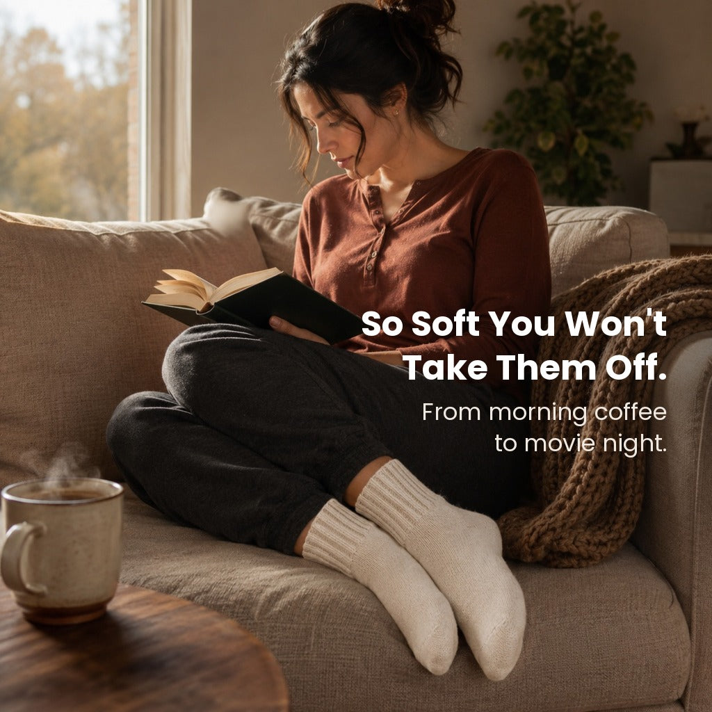 Knitelle™ – Stylish Slouchy Boot Socks for Cozy Comfort