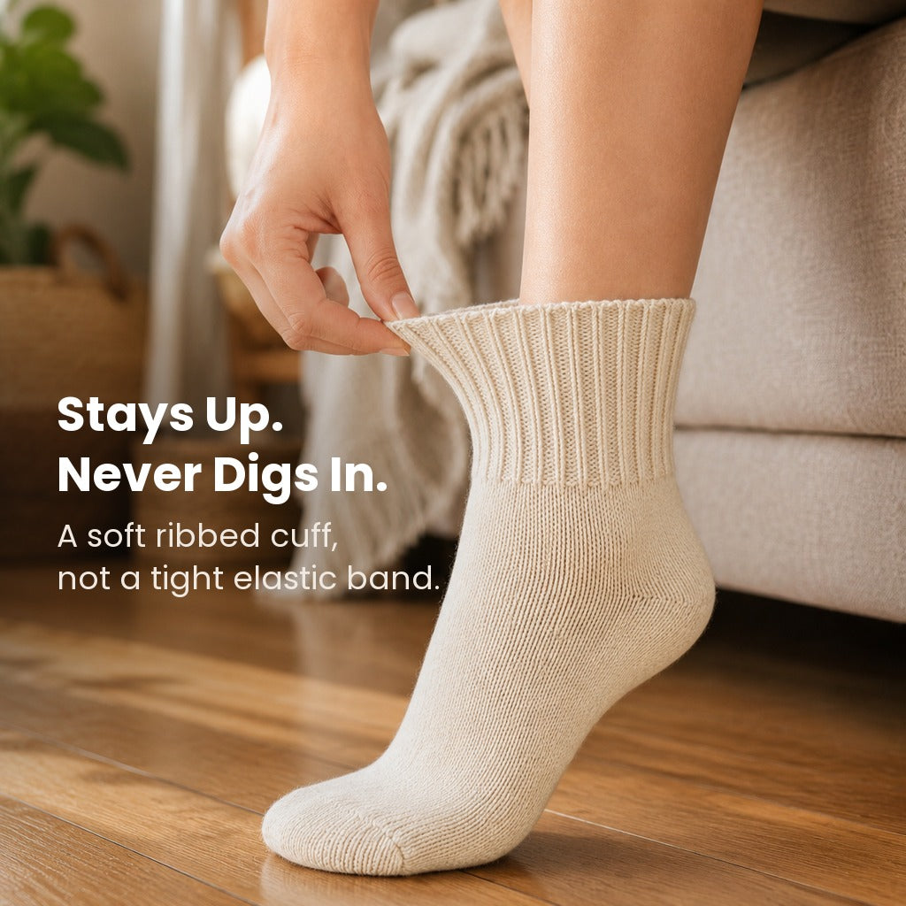 Knitelle™ – Stylish Slouchy Boot Socks for Cozy Comfort