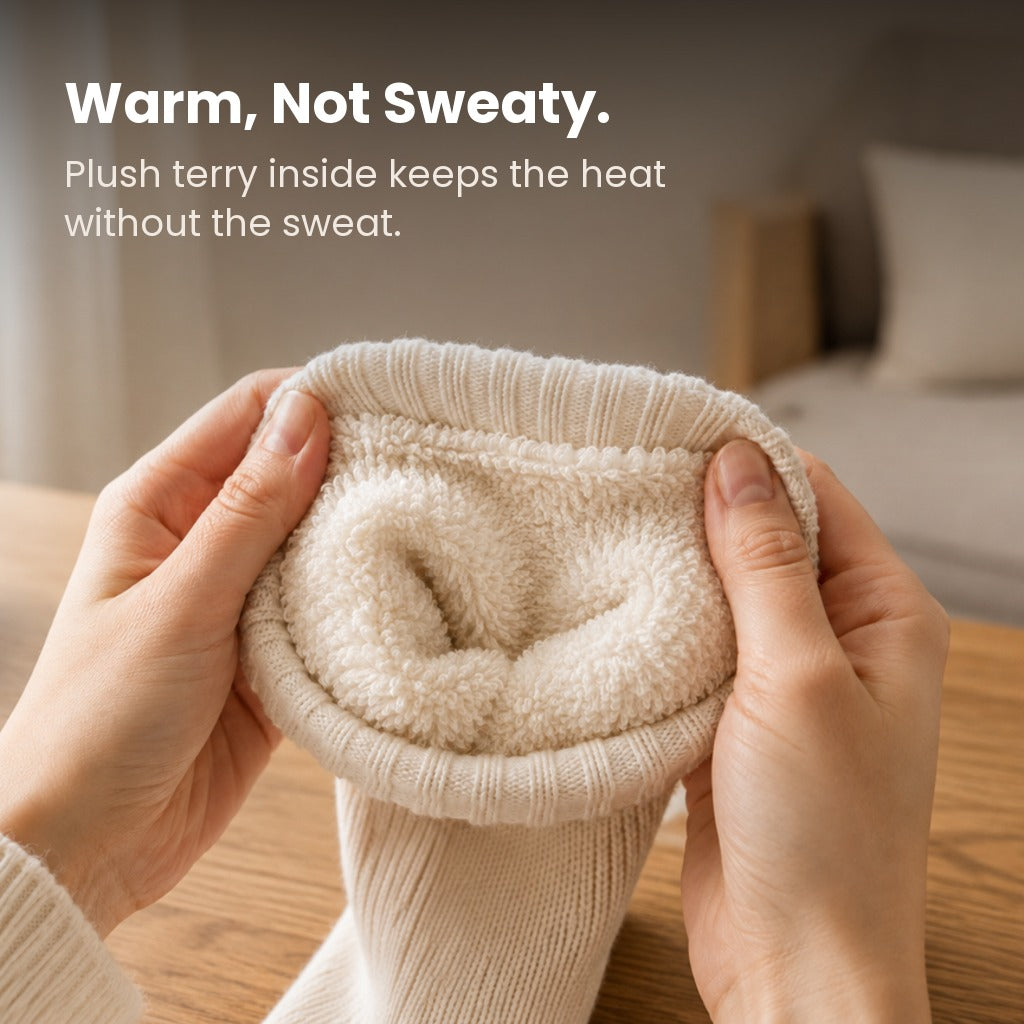 Knitelle™ – Stylish Slouchy Boot Socks for Cozy Comfort