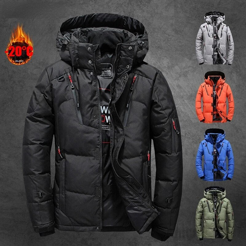 FrostGuard™ | Thick Puffer Jacket with Hood