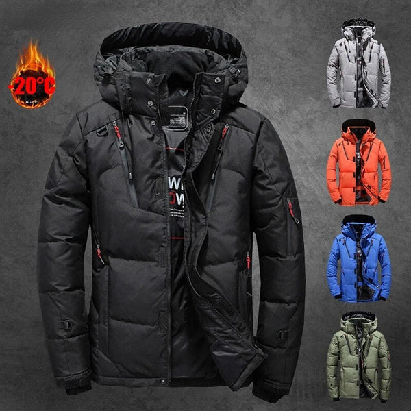 FrostGuard™ | Thick Puffer Jacket with Hood