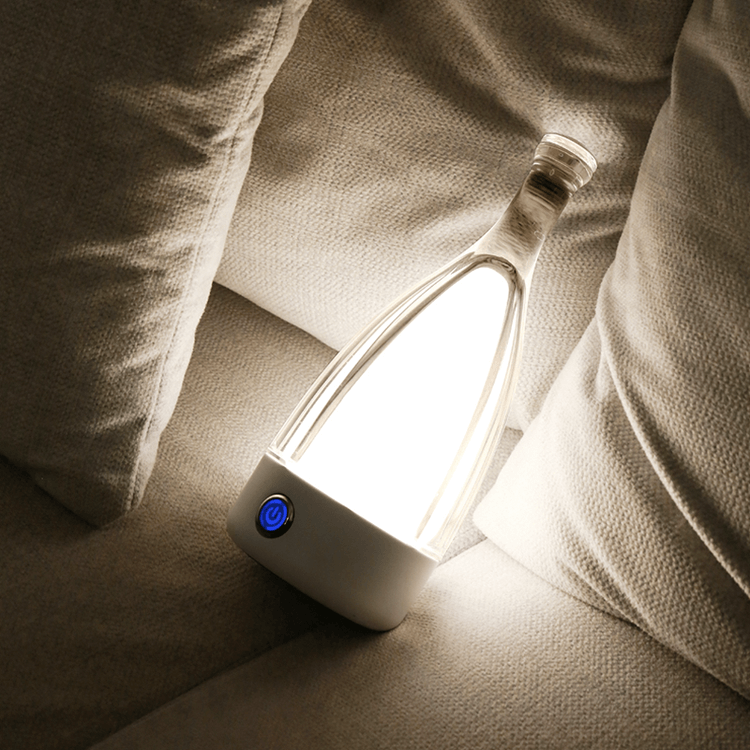 Rechargeable Wine Bottle Shape Decorative Night Light