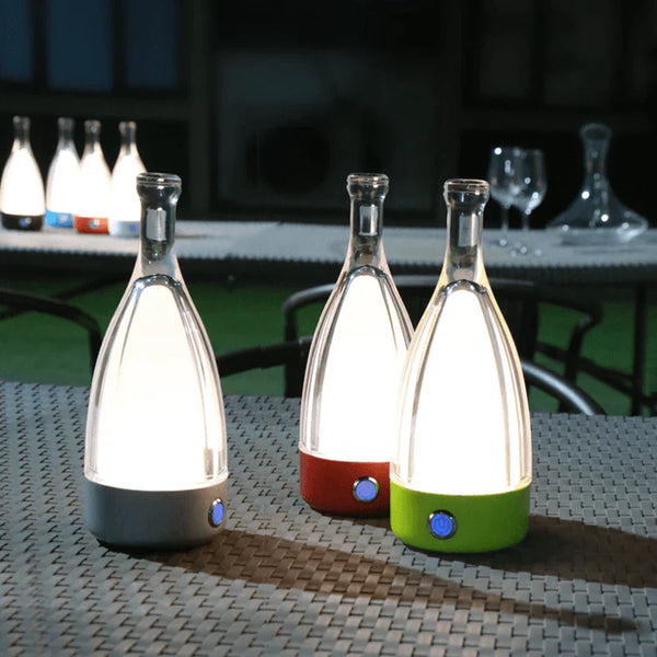 Rechargeable Wine Bottle Shape Decorative Night Light