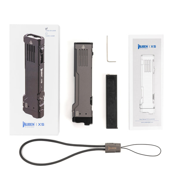 WUBEN X5 3-in-1 1300 Lumens Compact EDC Flashlight