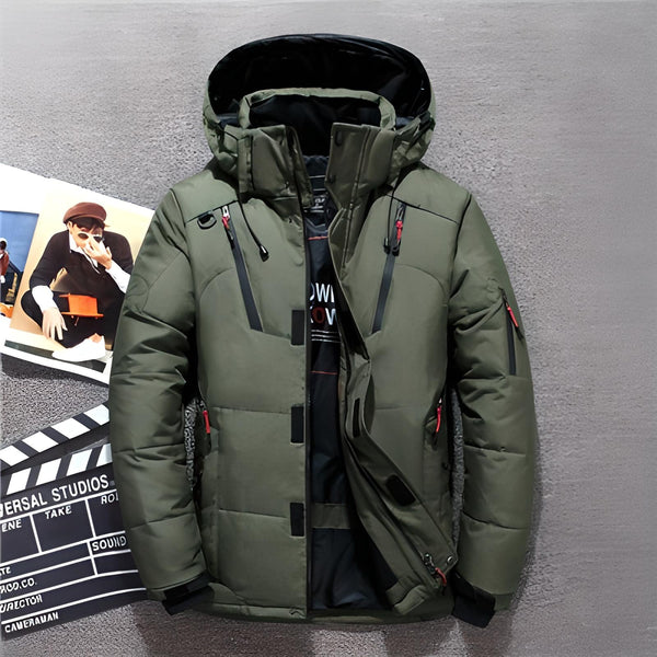 FrostGuard™ | Thick Puffer Jacket with Hood